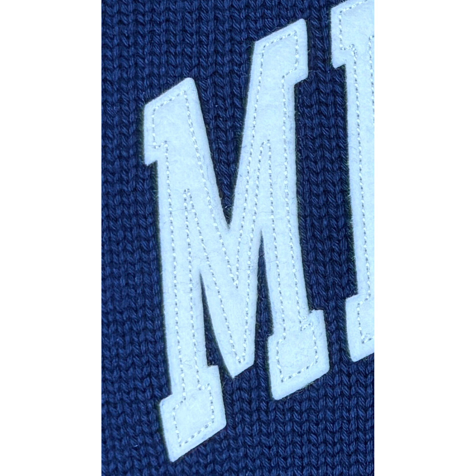 MVP NAVY ADULT FELT MIDD SWEATER