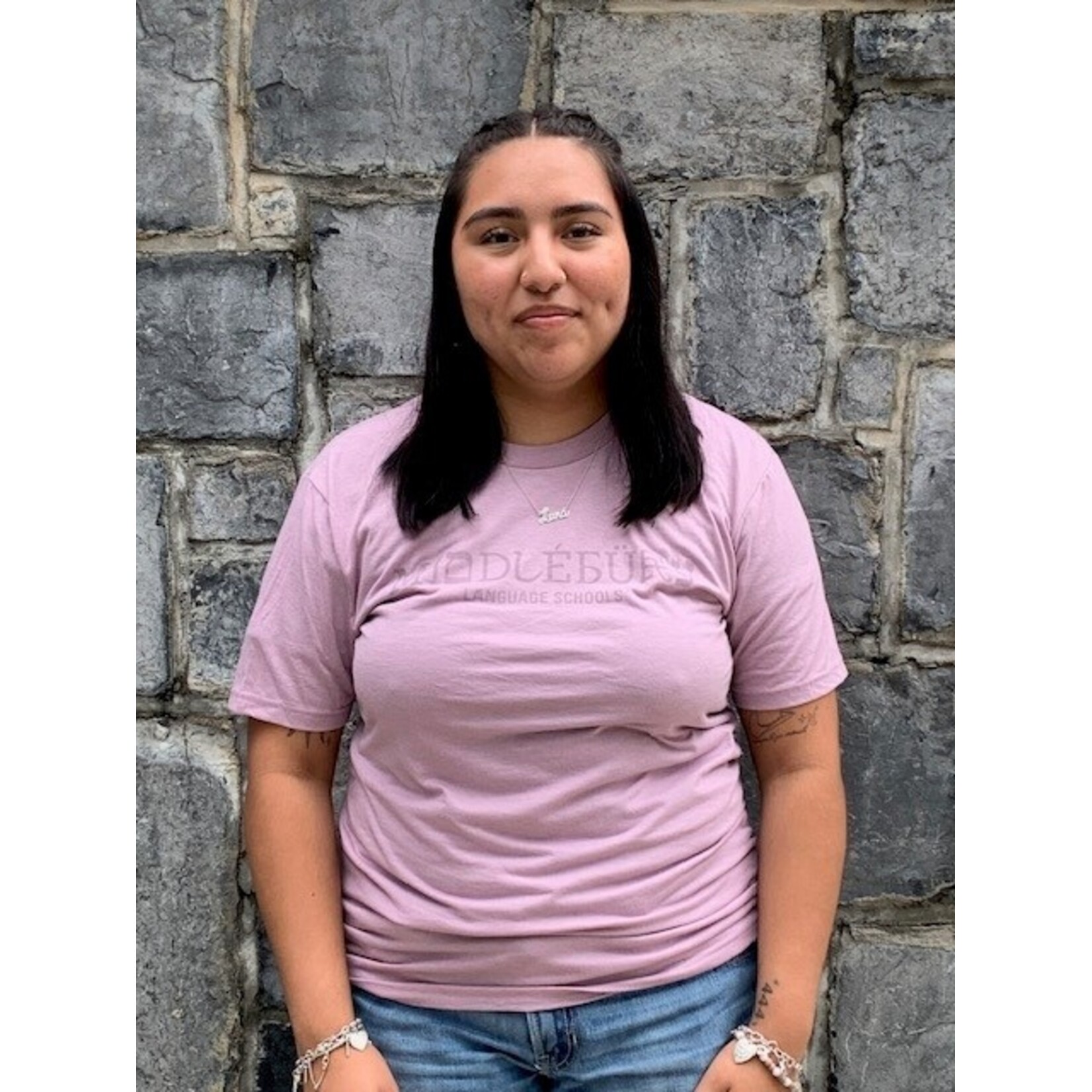 LANG SCH HEATHER ROSE TEE
