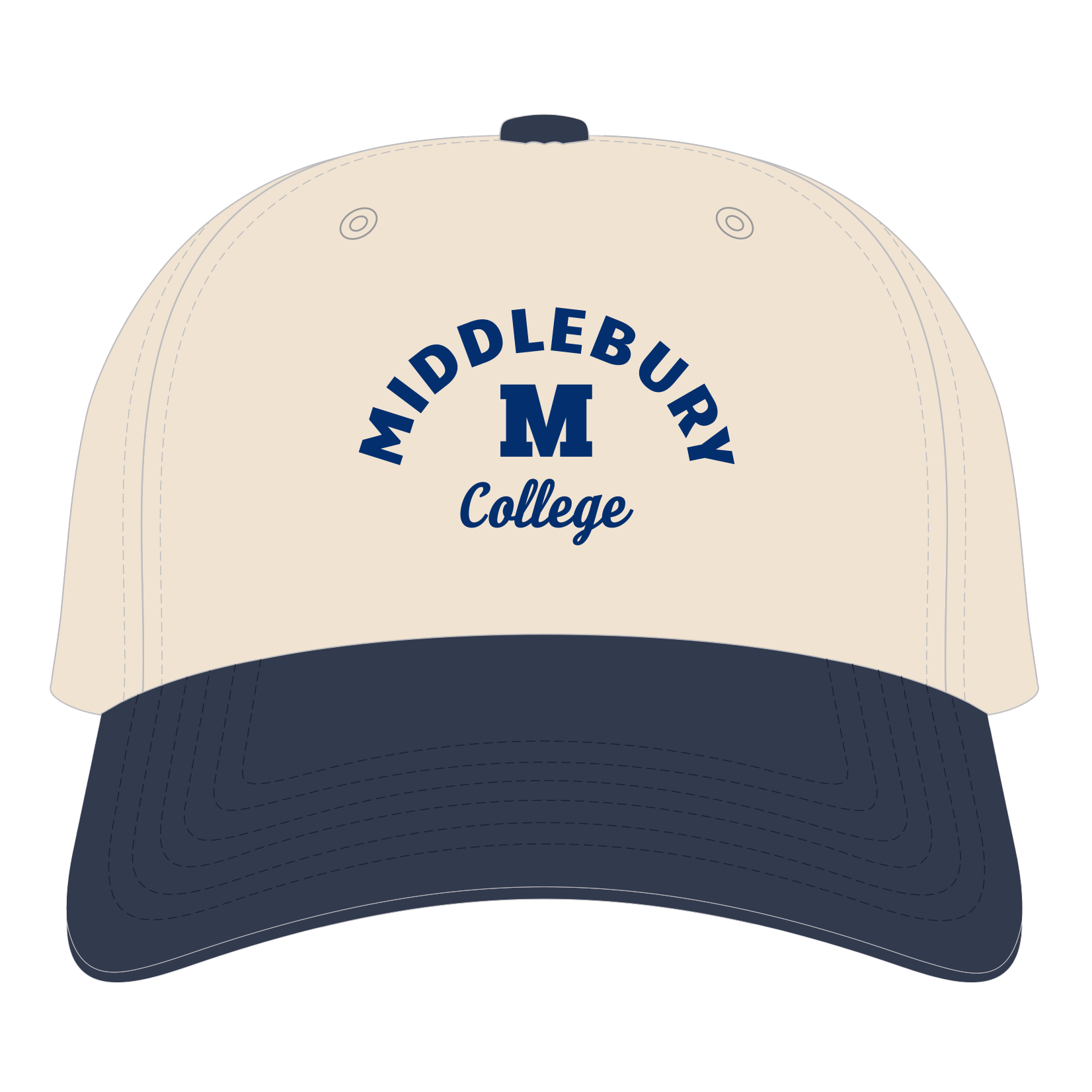 RICHARDSON CREAM/NAVY HAT