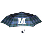 NAVY PLAID UMBRELLA 3000