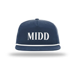 RICHARDSON NAVY MIDD HAT W/ROPE