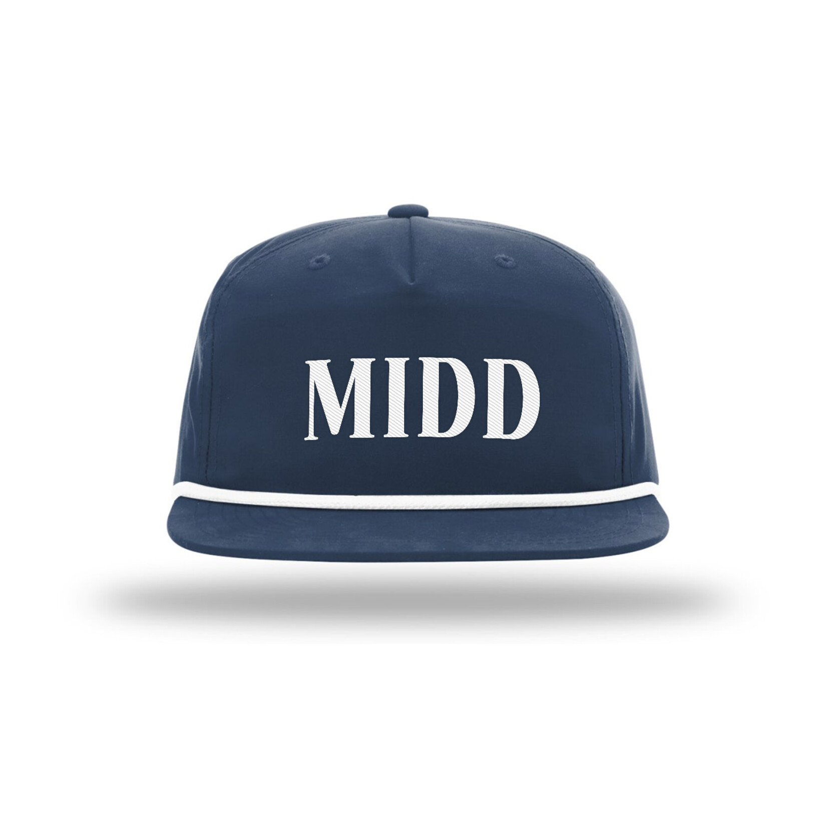 RICHARDSON NAVY MIDD HAT W/ROPE