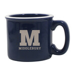 15OZ NAVY MUG WHITE RIM