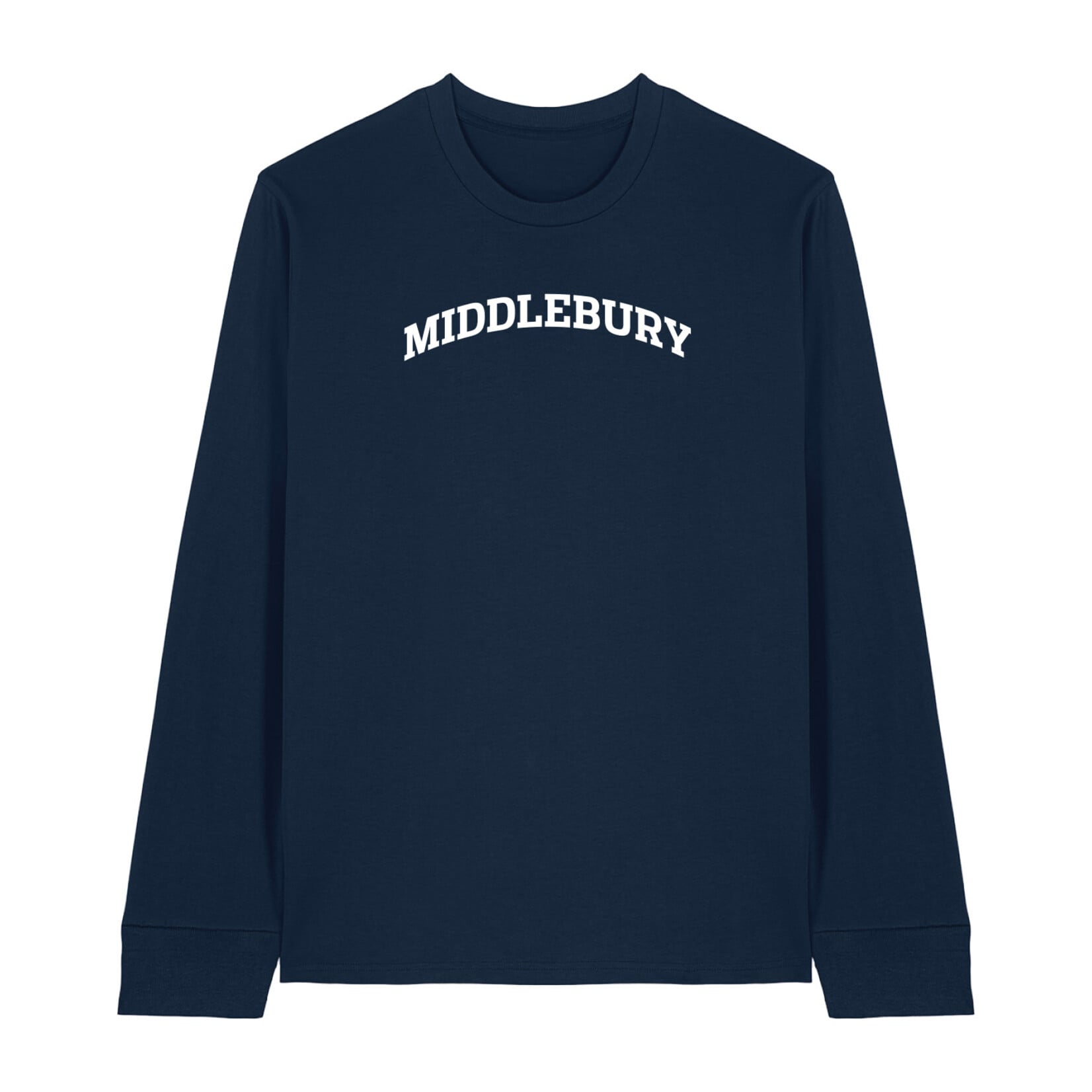 USCAPE NAVY MIDDLEBURY LS TEE