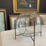 Round Glass Vase Holder