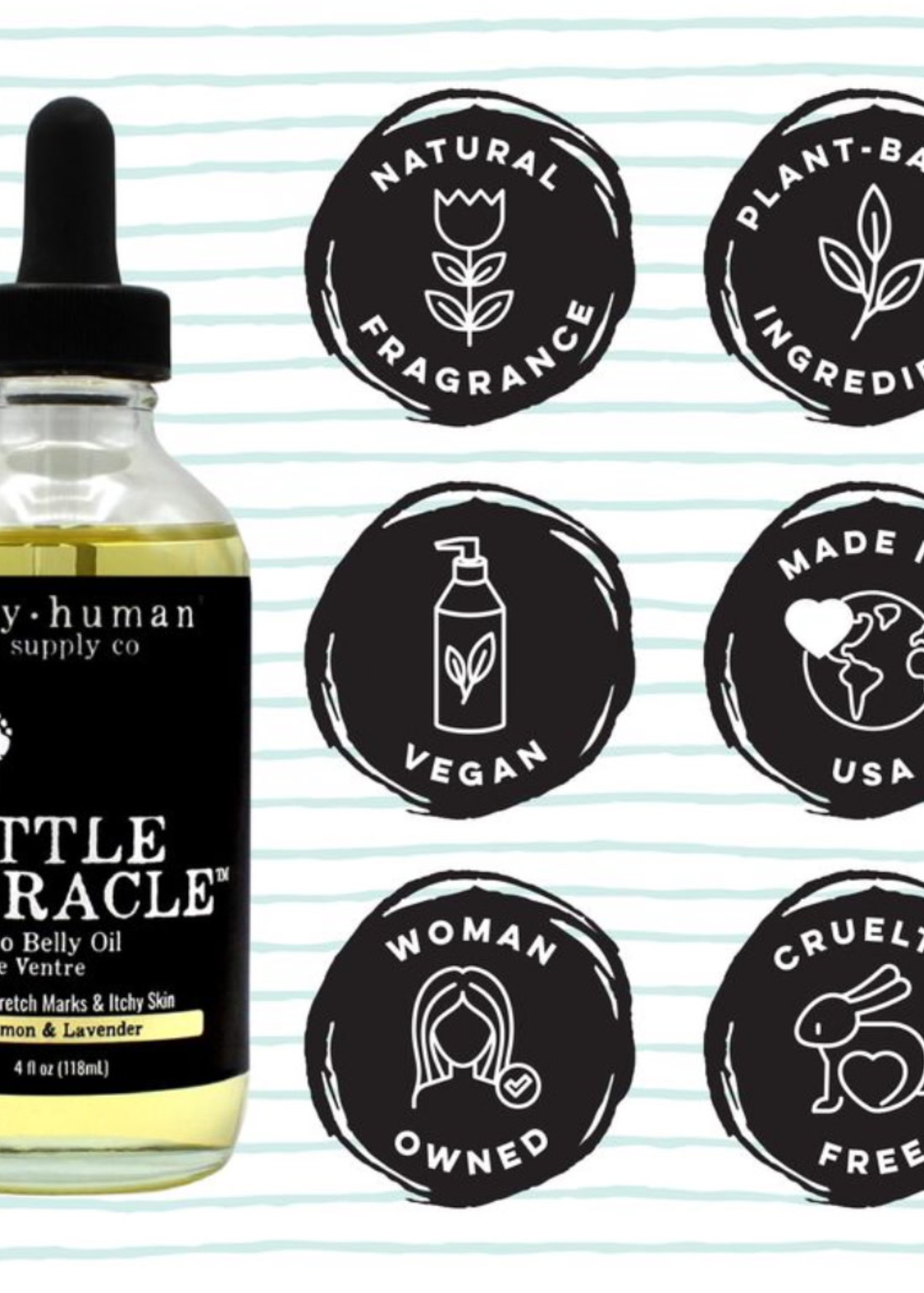 Tiny Human Supply Co Little Miracle Preggo Belly Oil
