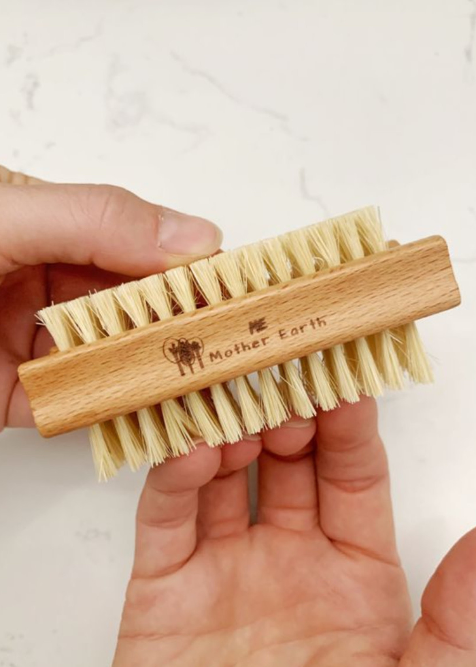 My Mother Earth Wood Nail Brush