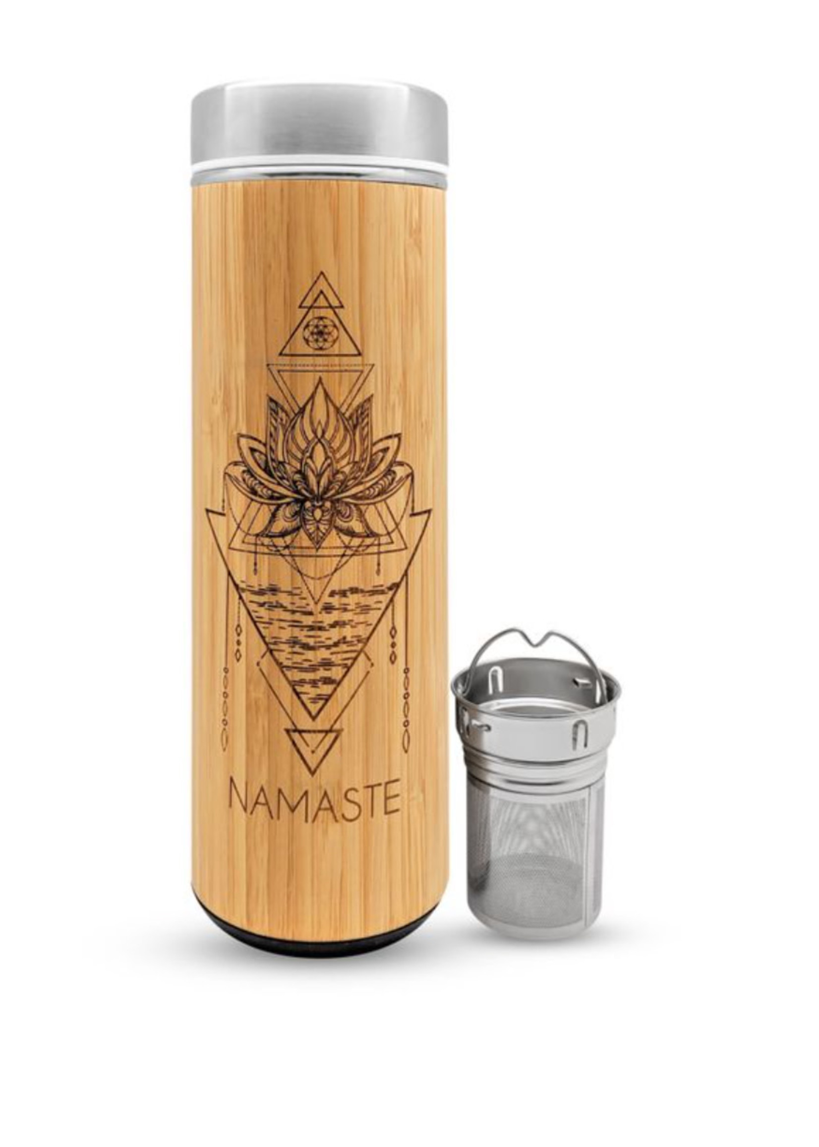 Bhavana Bottle NAMASTE Bamboo Water Bottle