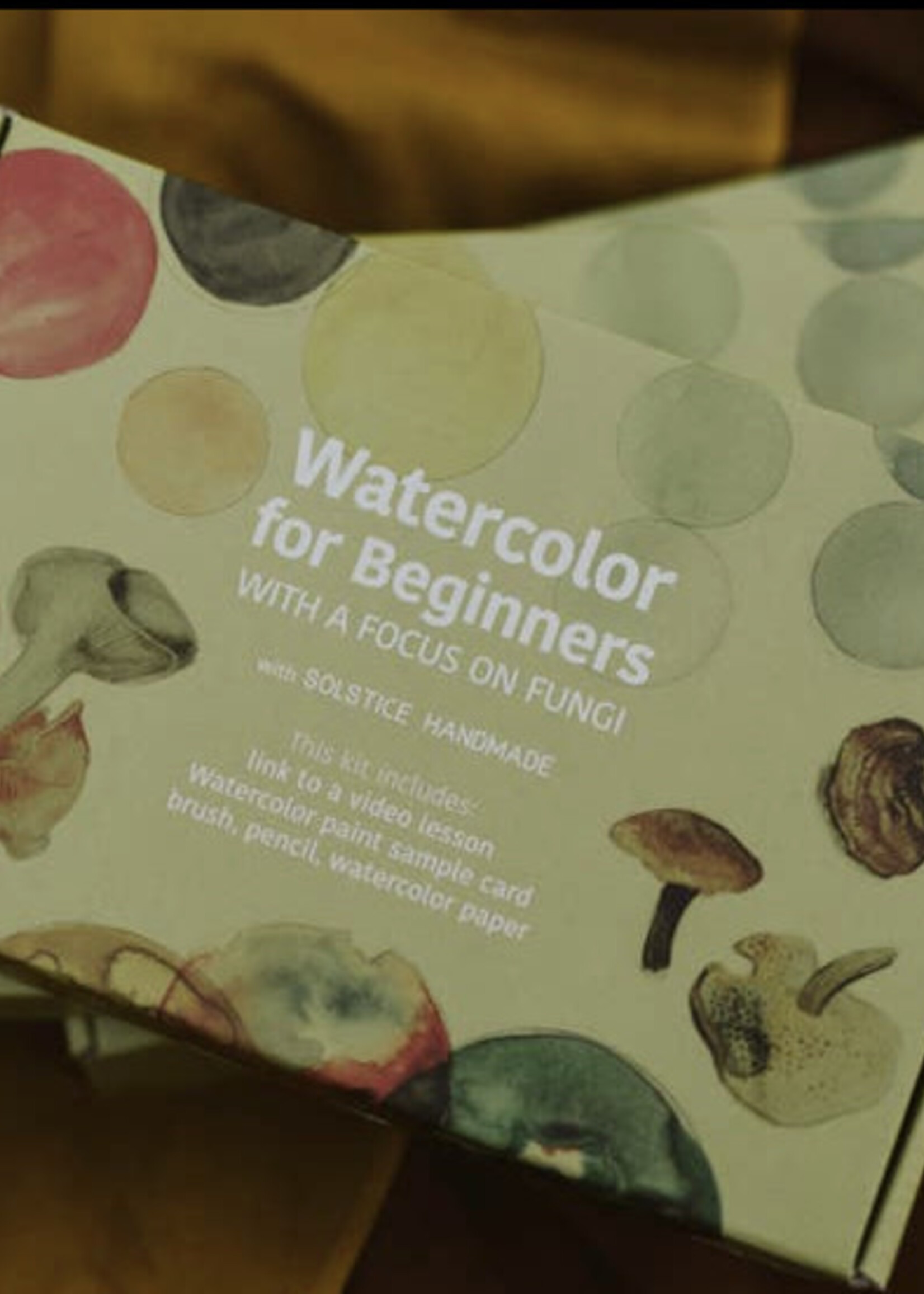 Fungi Watercolor for Beginners