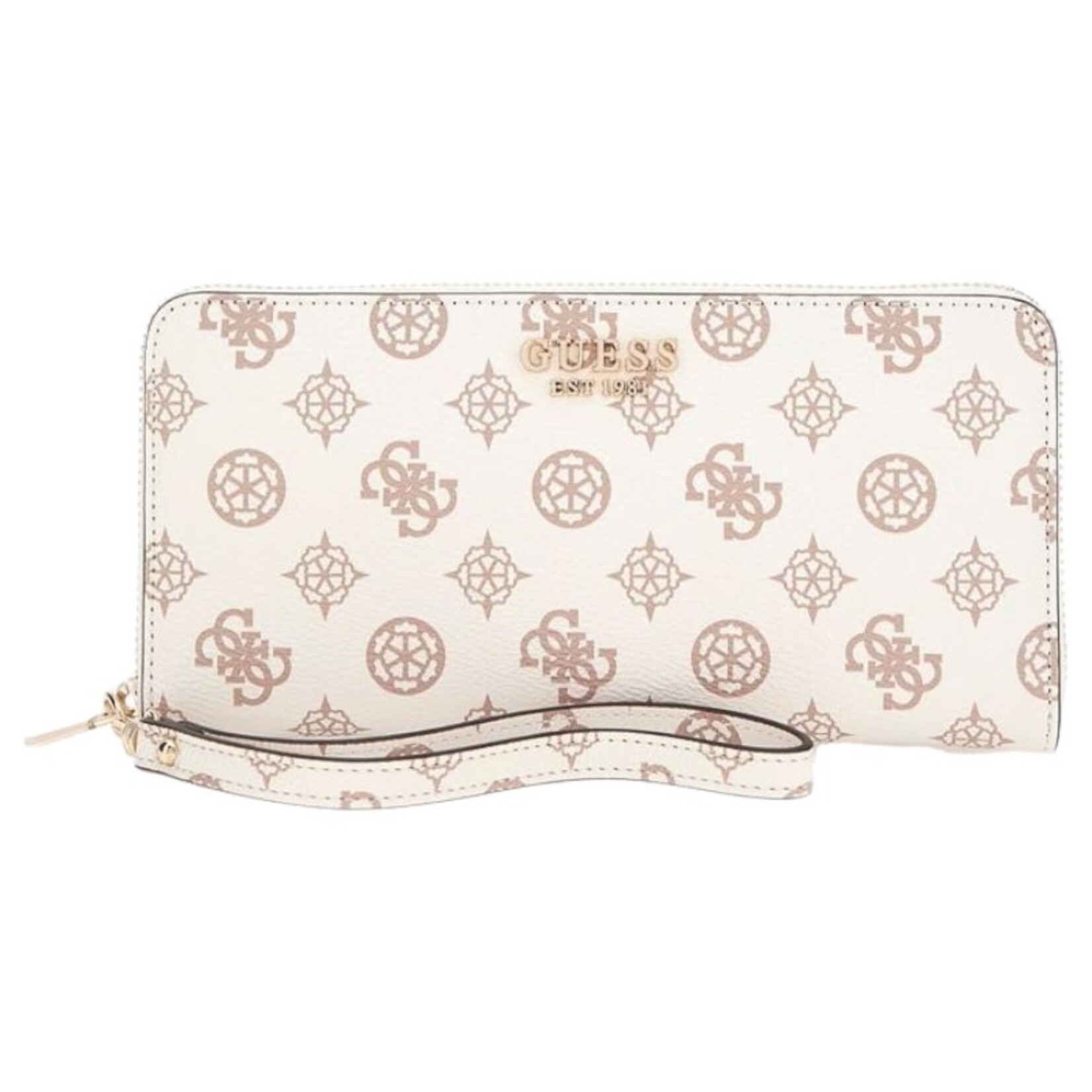 GUESS GUESS LARGE ZIP AROUND PATTERNED WALLET LAUREL SLG PG850046