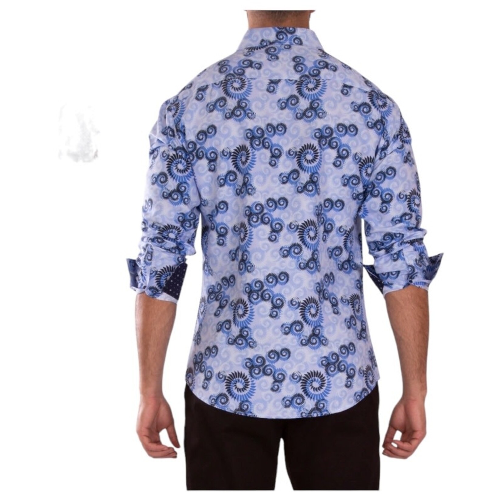 BESPOKE BESPOKE LONG SLEEVE PATTERN SHIRT 232263