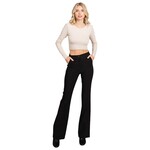 HAVE HAVE SINGLE BUTTON FLARE DRESS PANT 911057-DK366