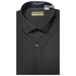 VAN HEUSEN VAN HEUSEN FITTED SOLID LONG SLEEVE POCKET SHIRT 500001