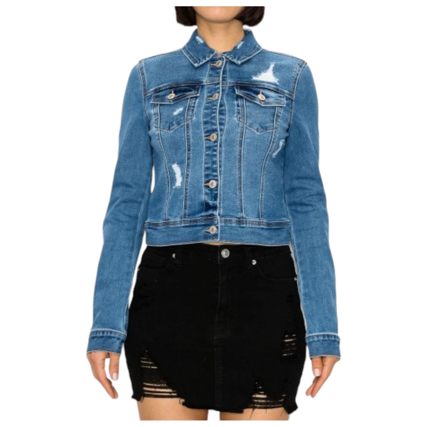 WAX JEANS WAX JEANS DENIM JACKET 90273