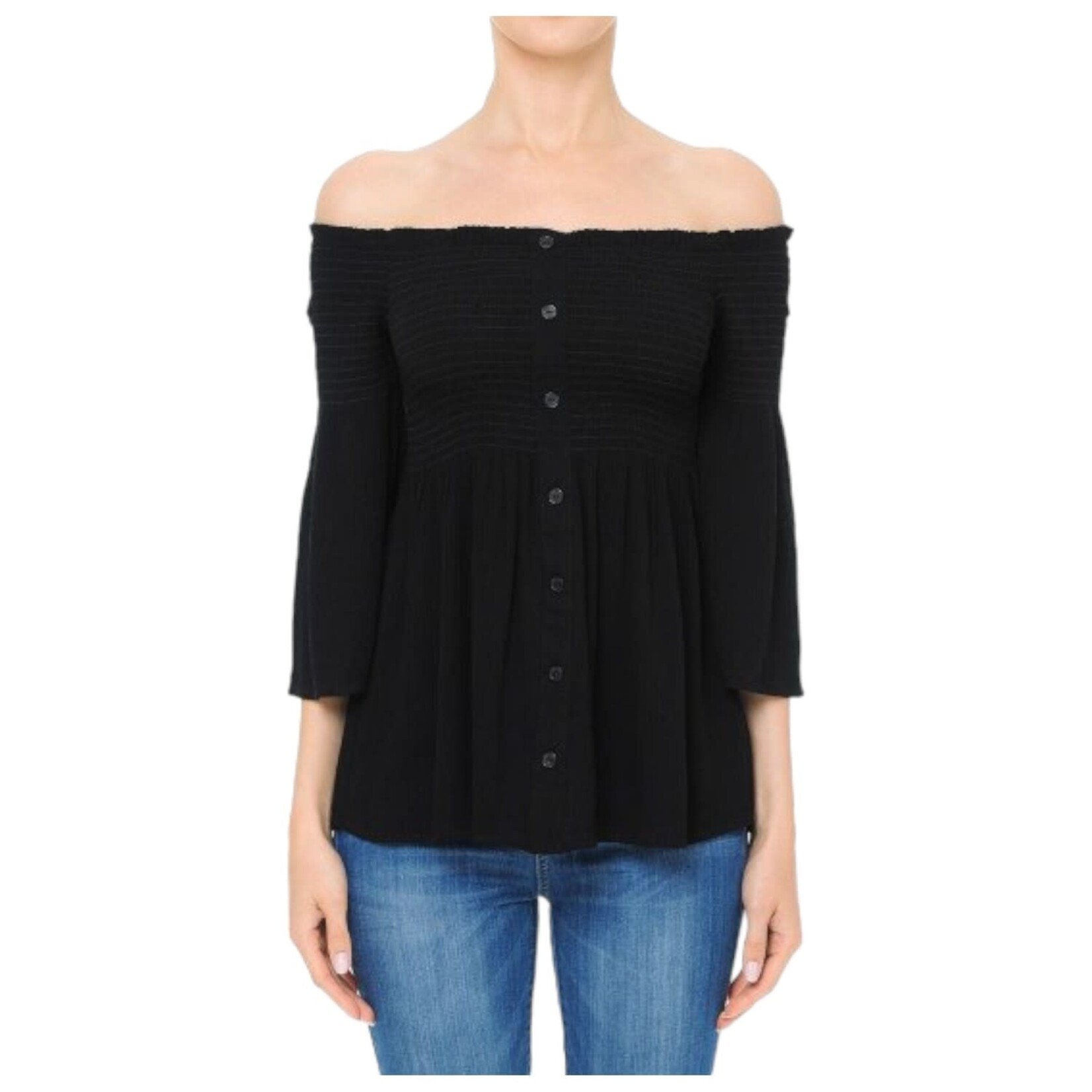 AMBIANCE AMBIANCE OFF THE SHOULDER TUNIC 71390