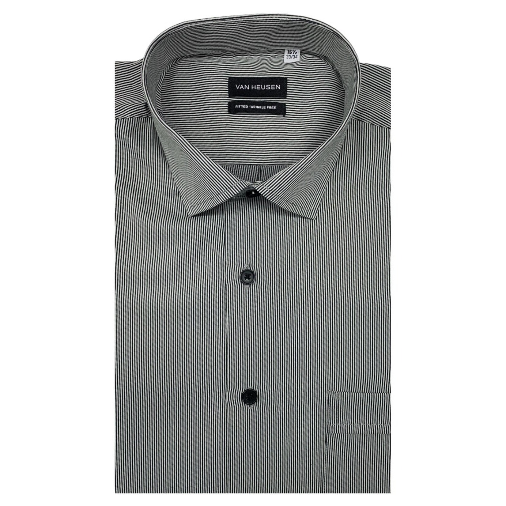 VAN HEUSEN VAN HEUSEN STRIPED LONG SLEEVE SHIRT 500124