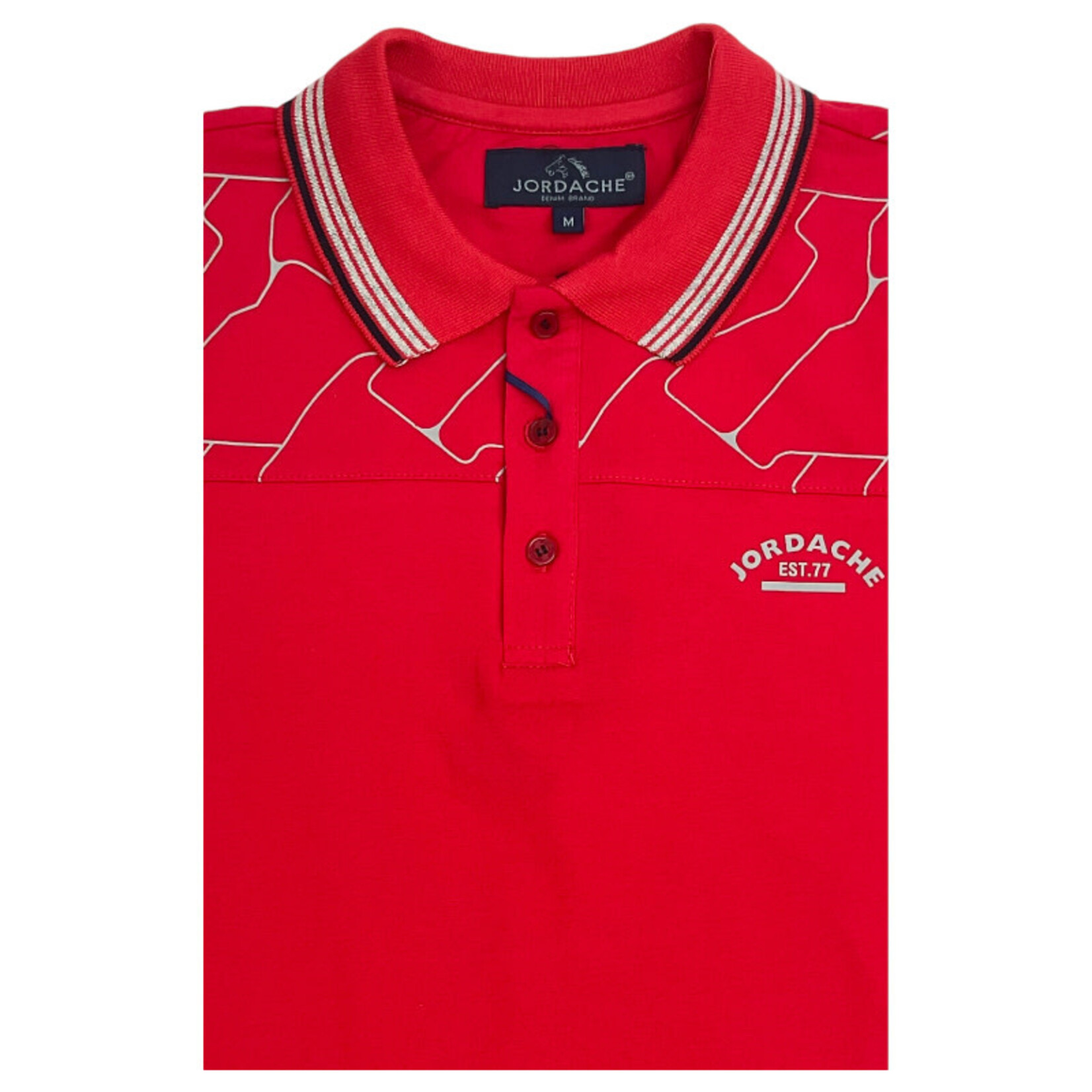 JORDACHE CLOTHING JORDACHE SHORT SLEEVE POLO 21P-257-M3