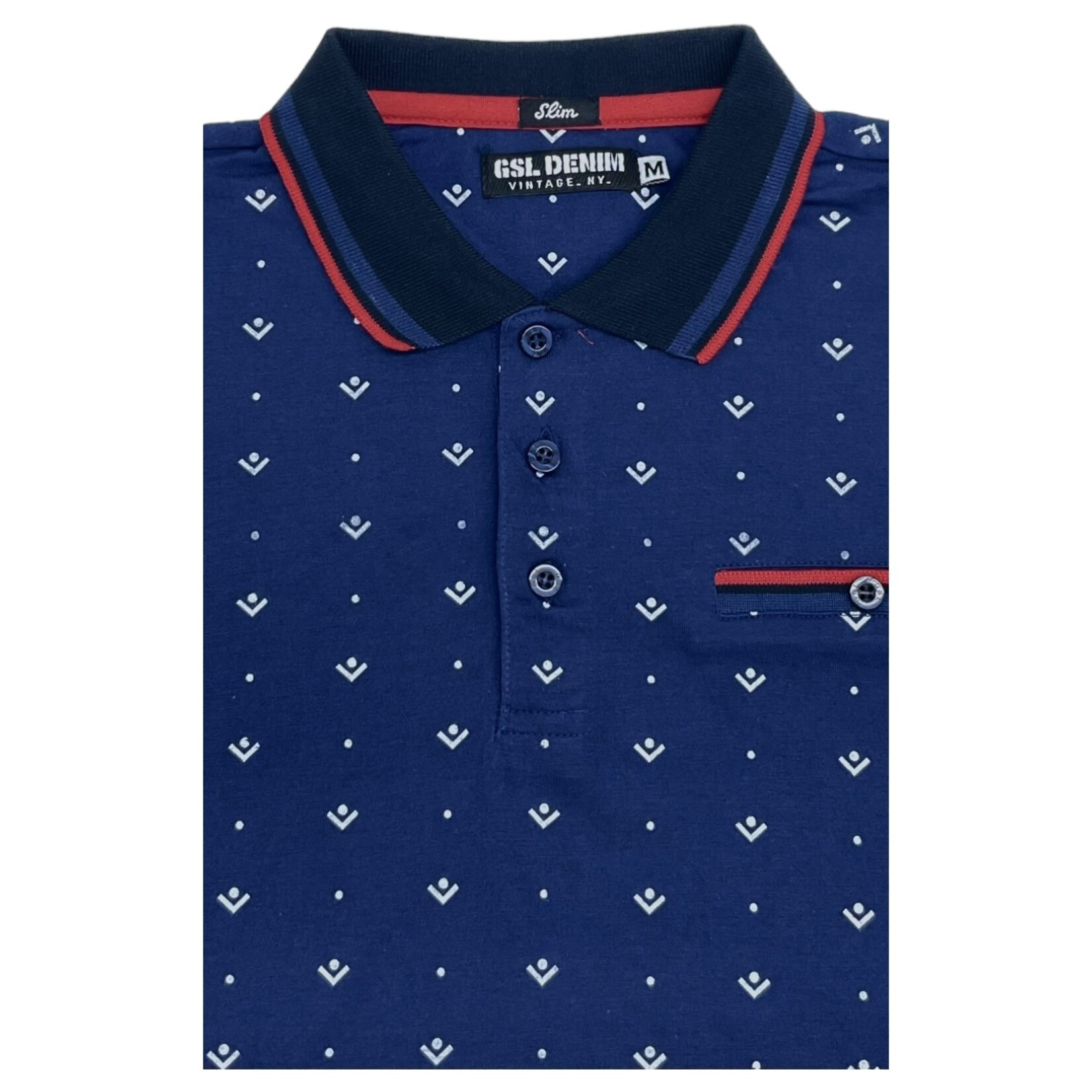 GSL GSL SHORT SLEEVE SLIM FIT POLO 16P-G-271-M3