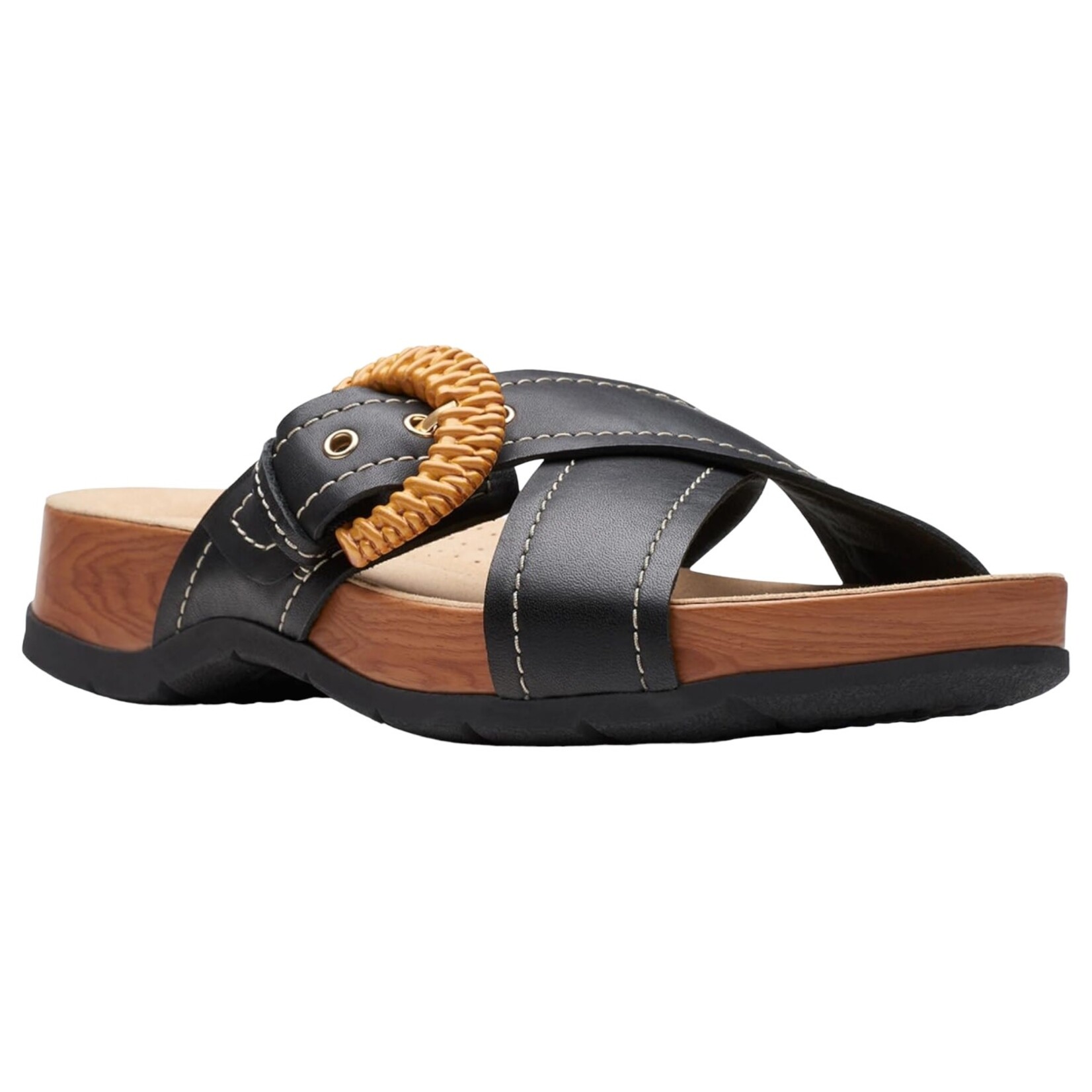 CLARKS CLARKS BUCKLE DETAIL SLIPPER REILEIGH BAY 26177422