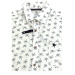 LONG BEACH POLO CLUB LONG BEACH SLIM FIT SHORT SLEEVE SHIRT LBPC-A03-255