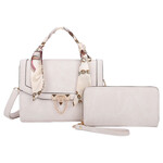 WEIYI WEIYI SCARF WRAPPED SATCHEL WITH WALLET LF-22913