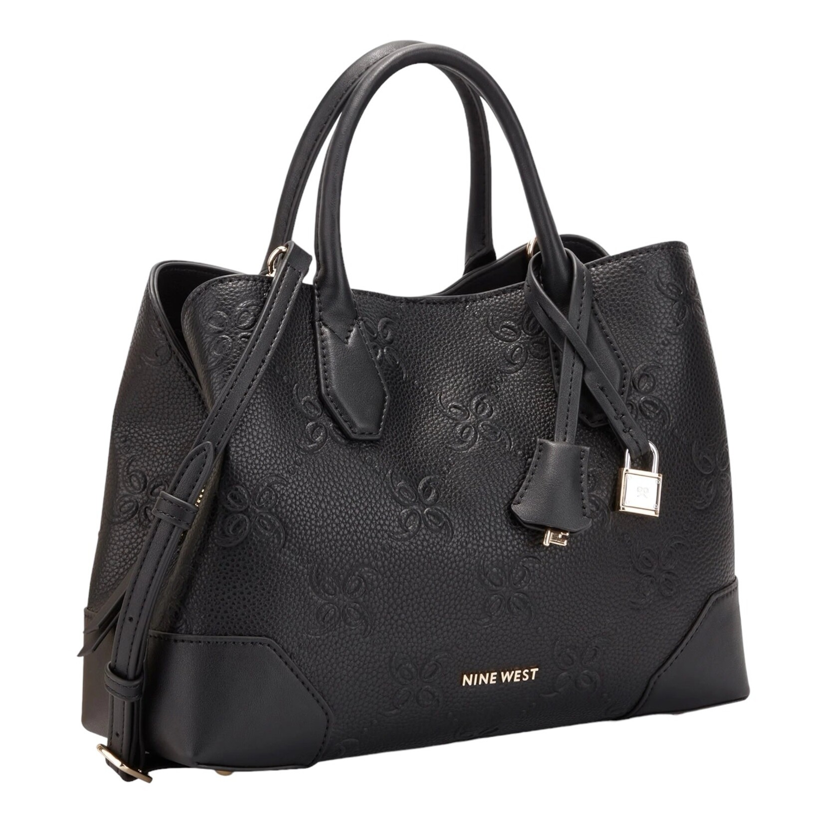 NINE WEST NINEWEST BROOKLYN JET SET SATCHEL NOE108505