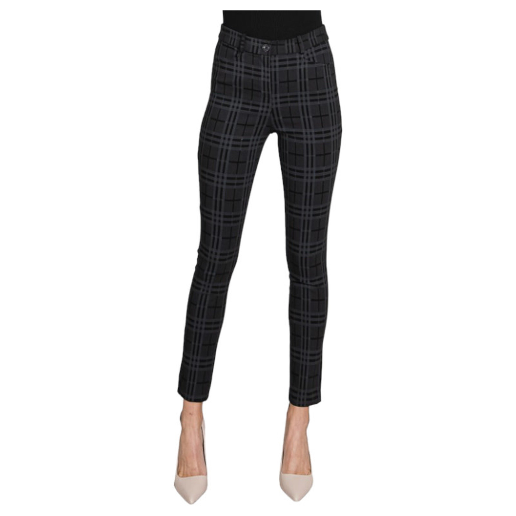 HAVE HAVE MILLENNIUM PLAID SKINNY DRESSPANT 910946-MI135