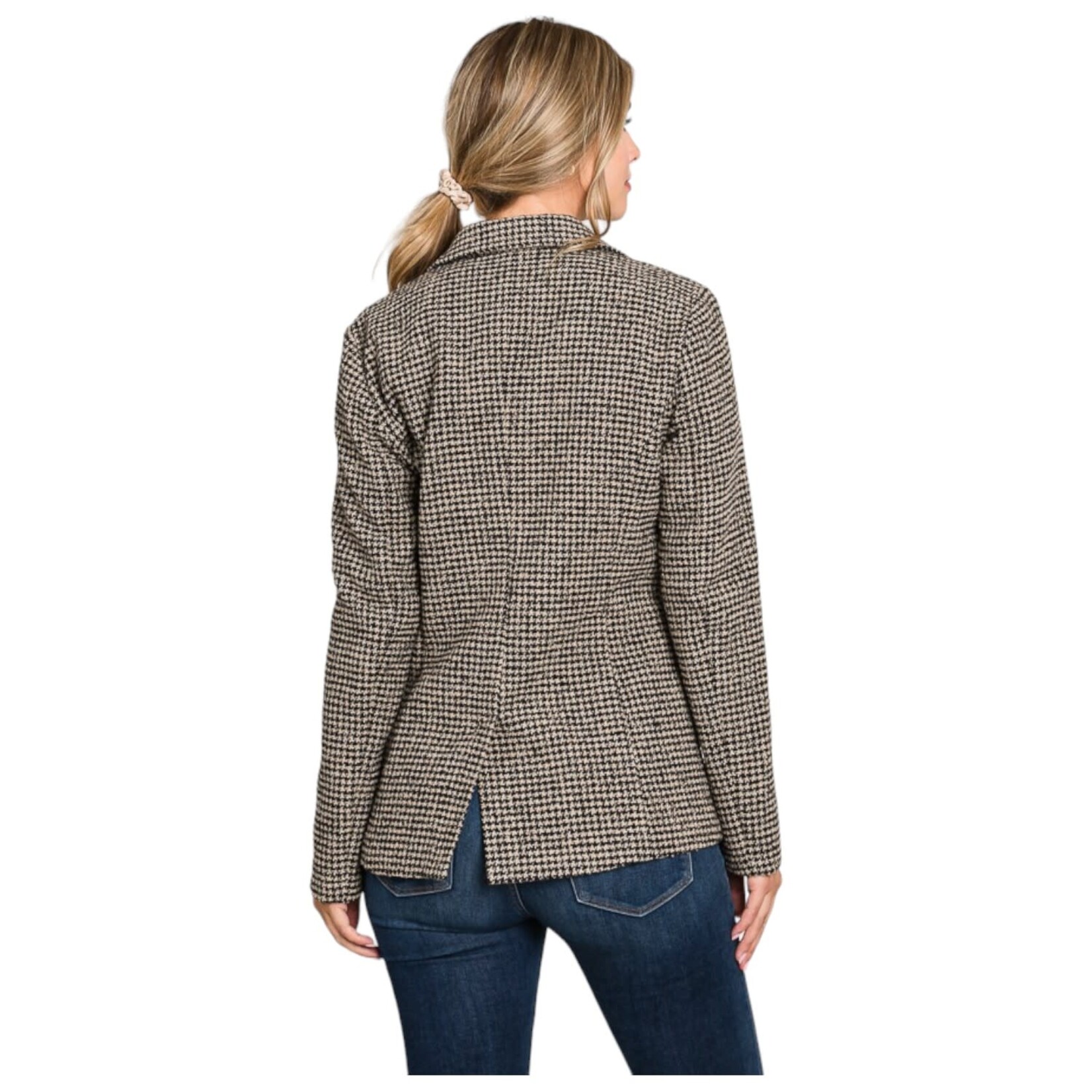 HAVE HAVE TWEED LONG SLEEVE JACKET 930944-TD011