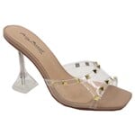 ANNE MICHELLE ANN MICHELLE ONE BAND HEEL WITH STUDS PLEASURE-08