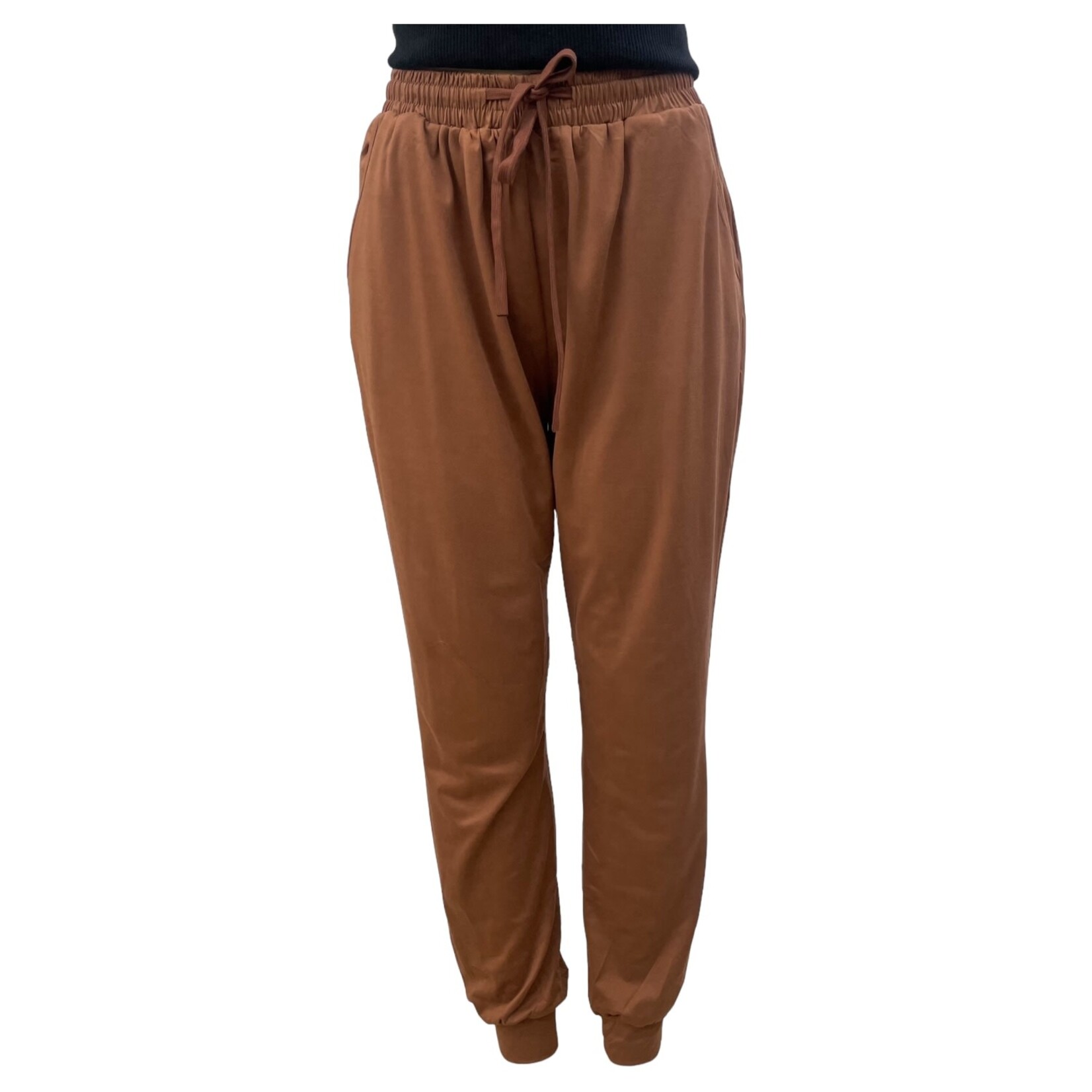 CHOCOLATE PREMIUM CHOCOLATE PREMIUM DRAWSTRING JOGGER A16666