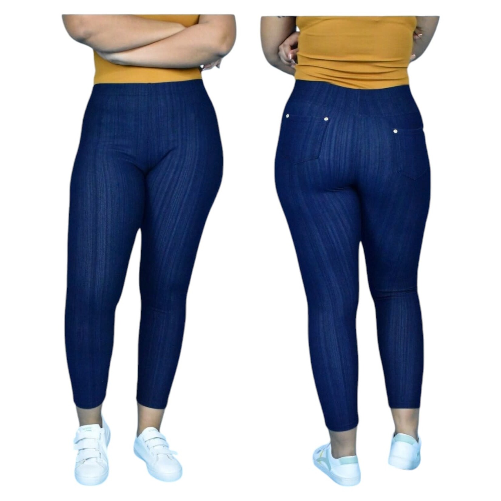 LAC BLEU LAC BLEU SELF PATTERN LEGGING A20497