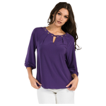 PERSEPTION PERSEPTION 3/4 SLEEVE TOP TP-MS-1706