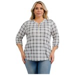 PERSEPTION PERSEPTION PLUS 3/4 SLEEVE TOP TP-WM-1956