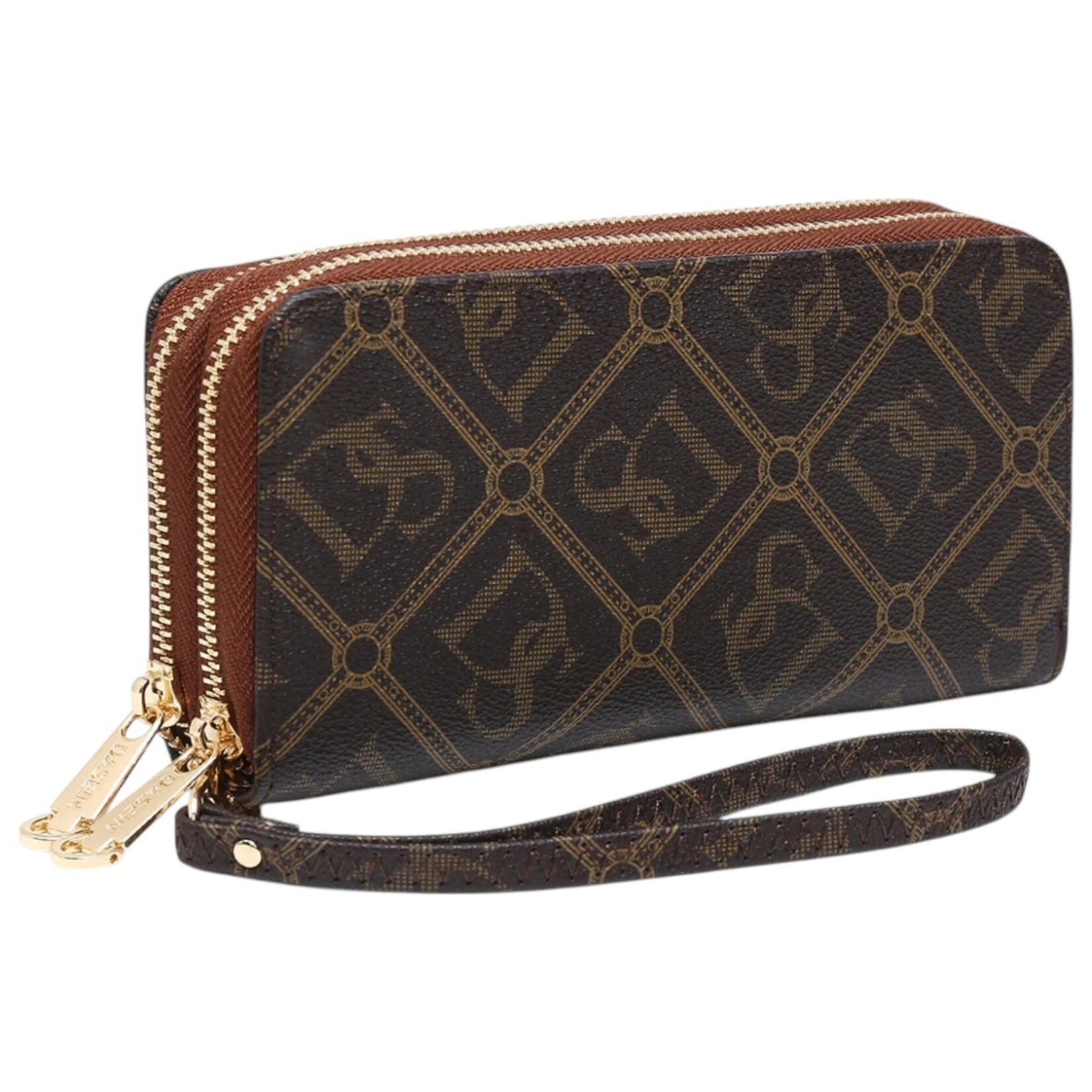DASEIN DASEIN ZIP AROUND WALLET XL-18-3350-DS