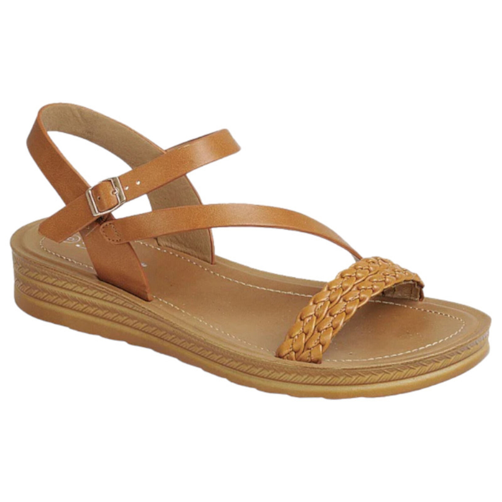 FOREVER FOREVER BRAIDED SANDAL ROYALTY-19