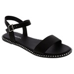 TOP MODA TOP MODA STUDDED FOOTBED ONE BAND SANDAL MICK-28