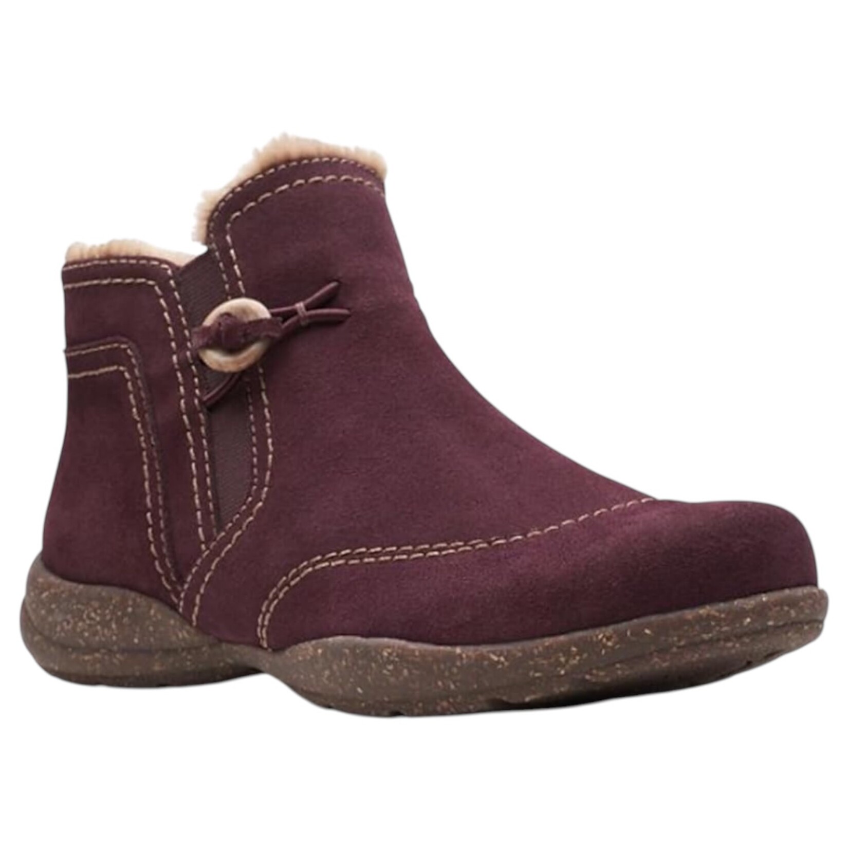 CLARKS CLARKS FUR LINED BOOT ROSEVILLE ASTER 26167846