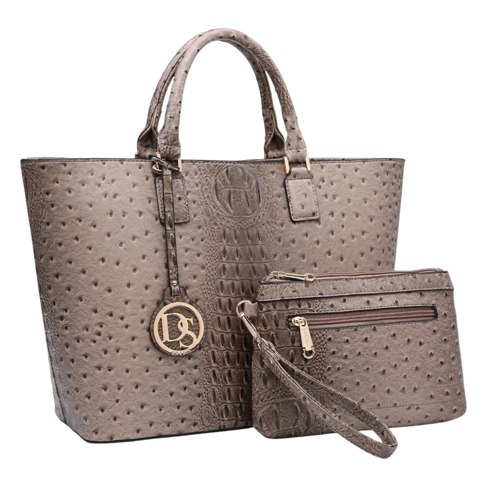 DASEIN DASEIN HANDBAG WITH WRISTLET XL-T-6417