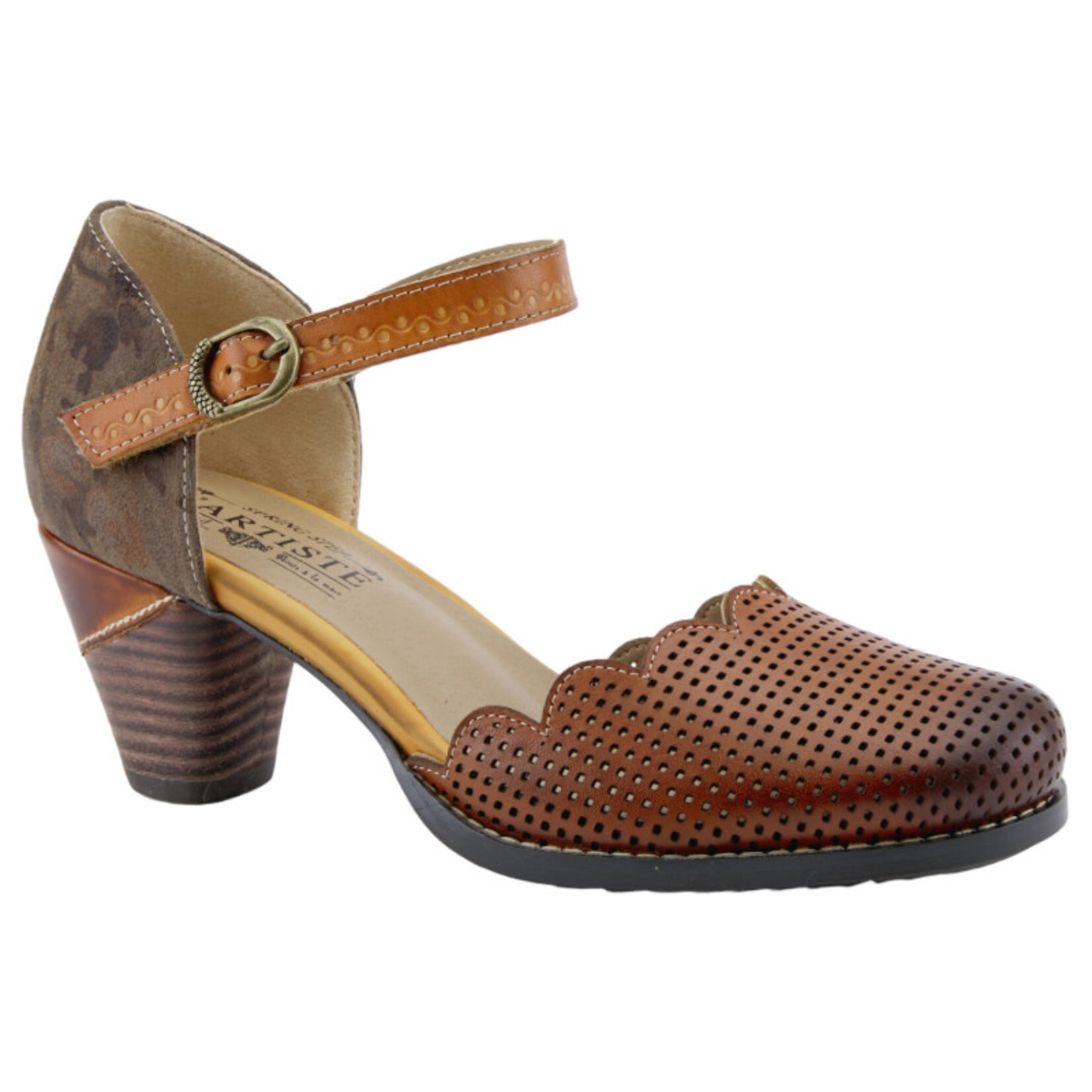 L'ARTISTE L`ARTISTE  CLOSE FRONT HEELS PARCHELLE