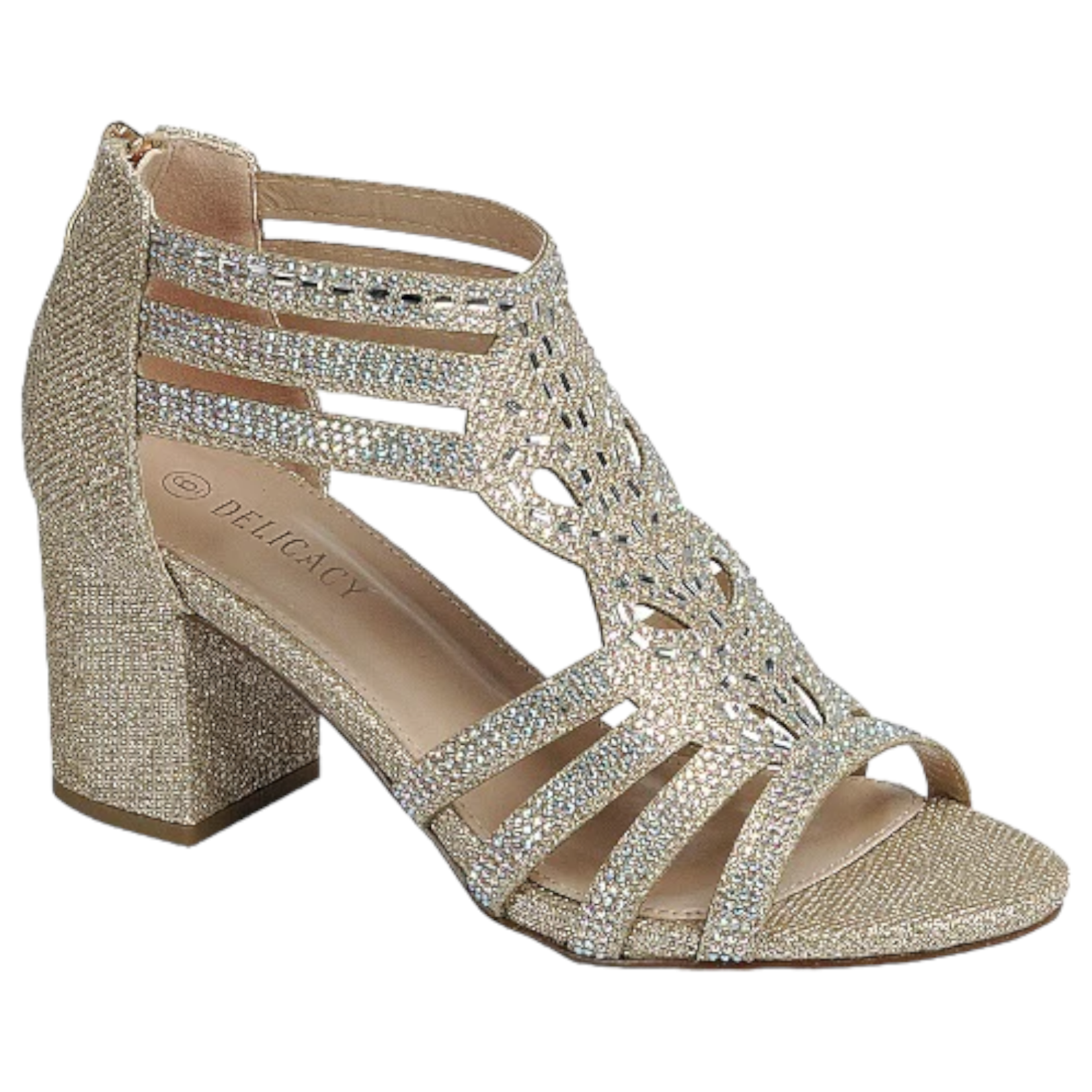 FOREVER FOREVER LINK SHORT BLOCK HEEL NATASHA-93