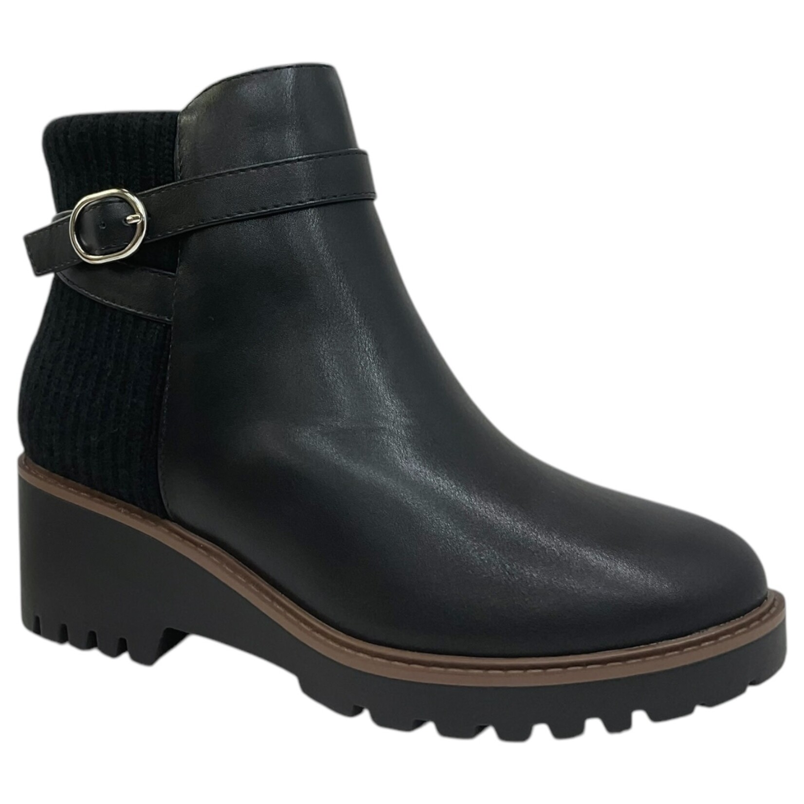 SODA SODA LOW WEDGE BOOT AESON