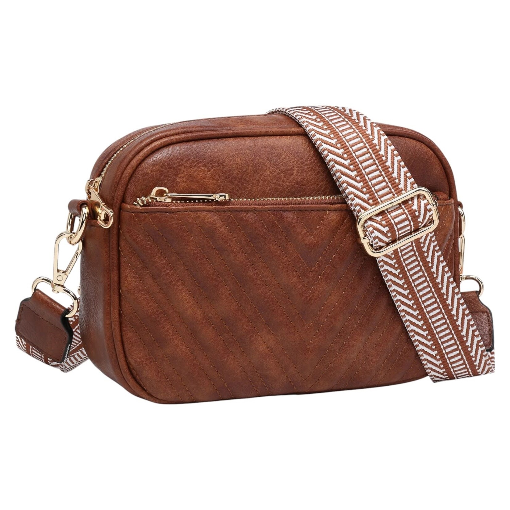 DASEIN DASEIN WOVEN STRAP CROSSBODY XL-26-9867-V