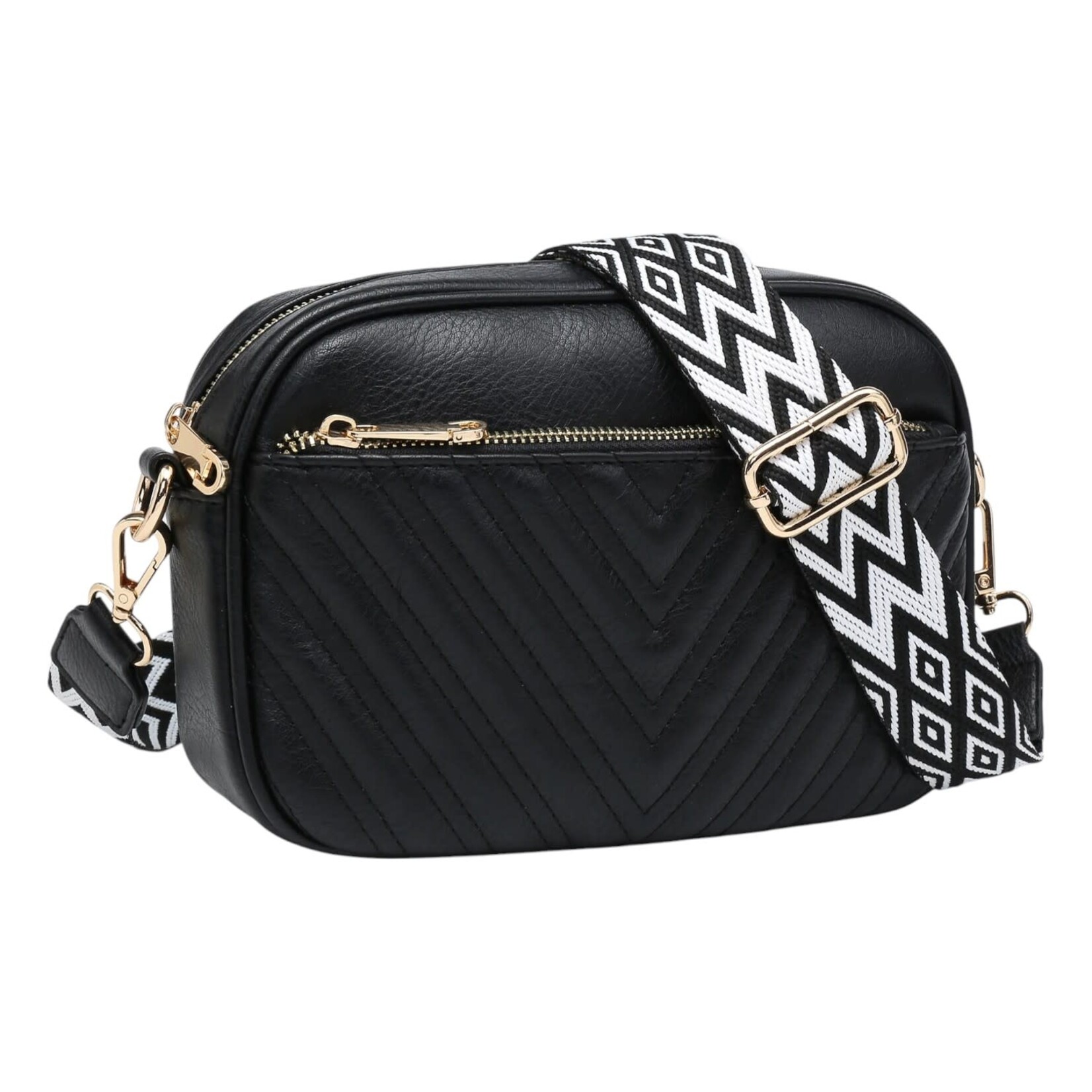 DASEIN DASEIN WOVEN STRAP CROSSBODY XL-26-9867-V