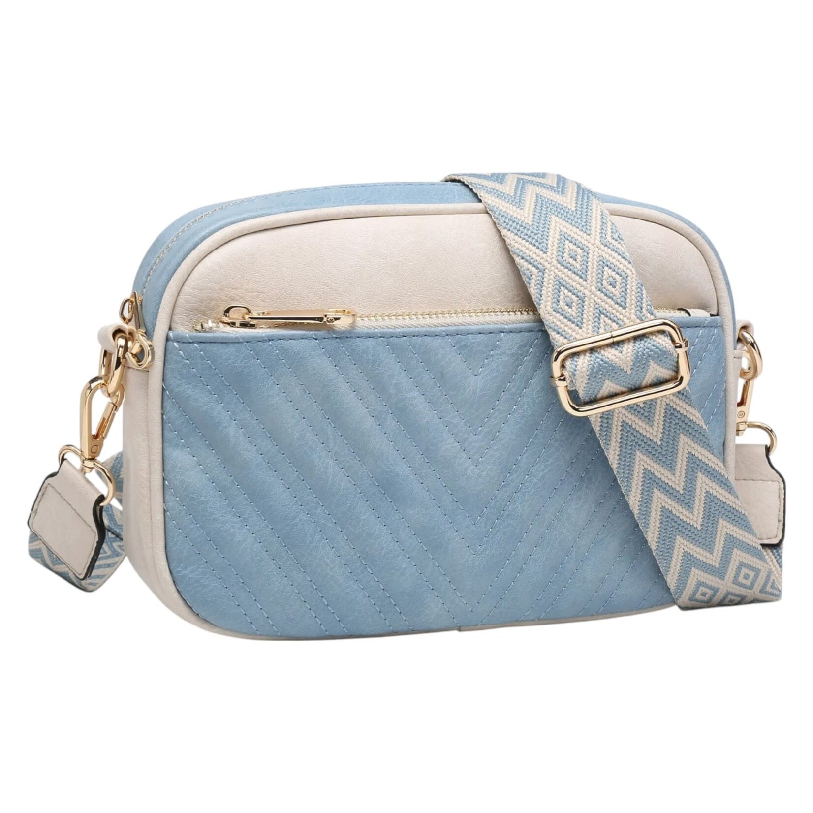 DASEIN DASEIN WOVEN STRAP CROSSBODY XL-26-9867-V