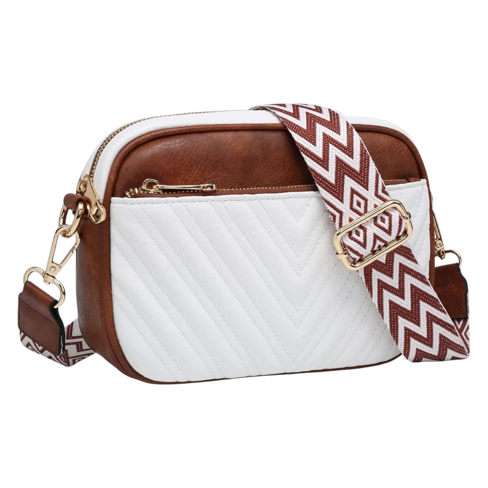 DASEIN DASEIN WOVEN STRAP CROSSBODY XL-26-9867-V