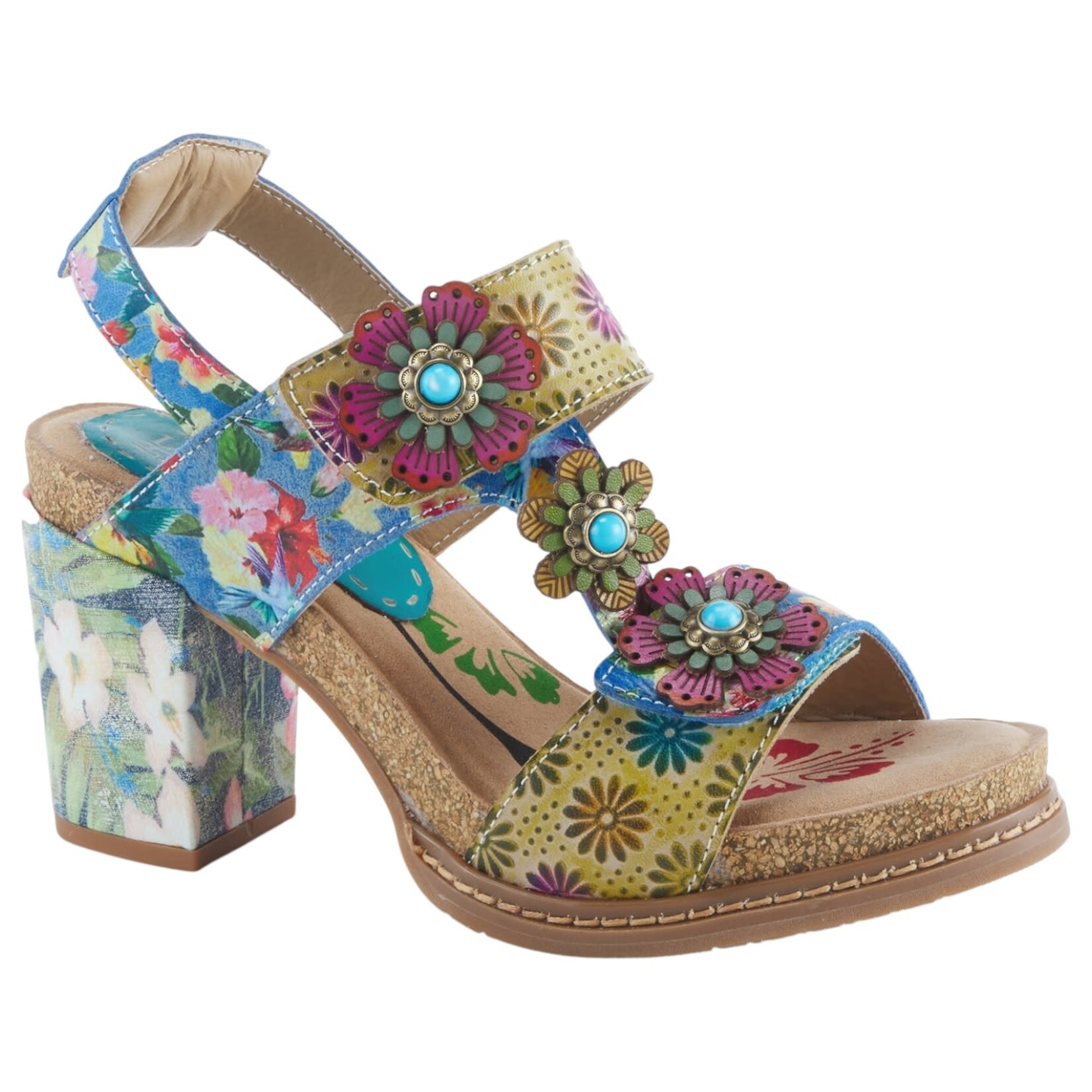 L'ARTISTE L'ARTISTE PLATFORM SLINGBACK GUITARRA