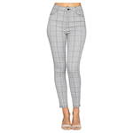 CHOCOLATE CHOCOLATE CHECKERED BUTTON DRESSPANT YP4534