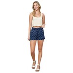 CI SONO CI SONO FRONT TIE LINEN SHORTS LNSH09-STRIP