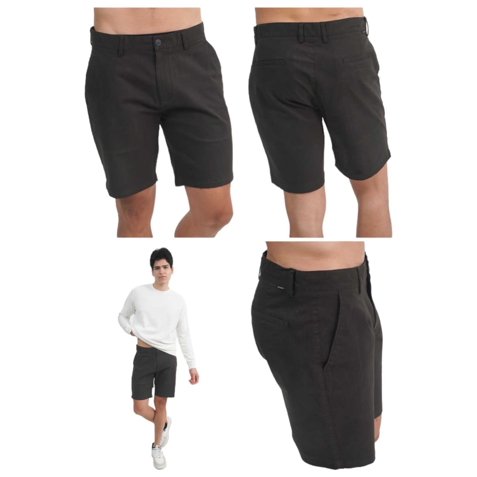 ESTIVANELI ESTIVANELI SLIM BERMUDA SHORTS DY-24M-20527