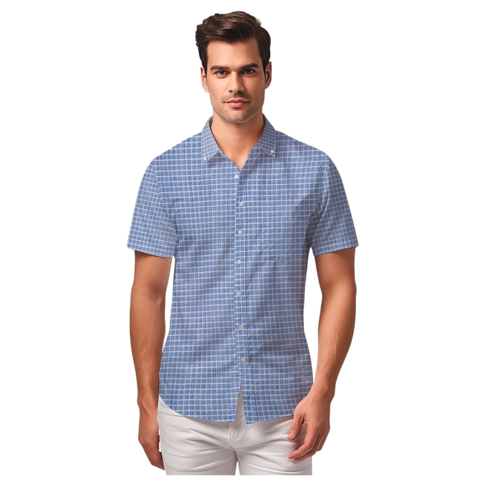 OLEG CASSINI OLEG CASSINI SHORT SLEEVE SHIRT 13S-1896